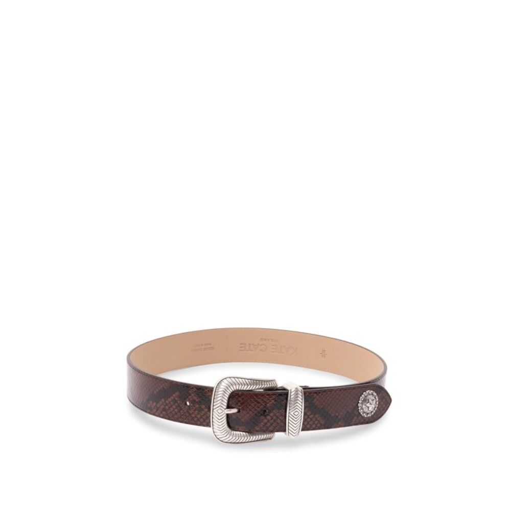 Kate Cate Women `Tex Mex Python` Belt